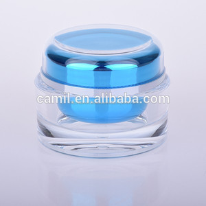 Respetuoso del medio ambiente 50 g cuidado de la <span class=keywords><strong>piel</strong></span> de acrílico púrpura cosmética jar embalaje - Product Image 6