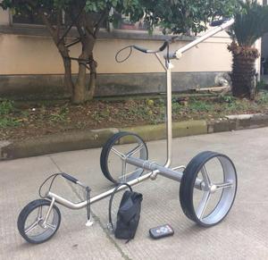 Caddie de golf à trois roues, caddie de golf en titane/propulsion, avec batterie, fabriqué en chine - Product Image 2
