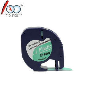 Cintas de Etiquetas LT 91200 de 12 mm * 4 m, Negras sobre Blanco, para Impresora <span class=keywords><strong>Dymo</strong></span> <span class=keywords><strong>Letra</strong></span> <span class=keywords><strong>Tag</strong></span> Series - Product Image 3