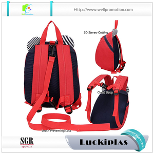 Bolsos de escuela niños de dibujos animados mochila con correa de cáscara duro para al por mayor - Product Image 5