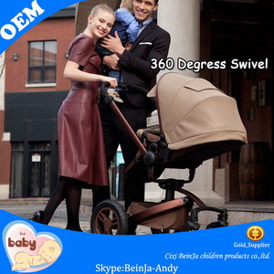 Xe đẩy trẻ em chất lượng cao của Trung Quốc có kèm nôi - Product Image 2