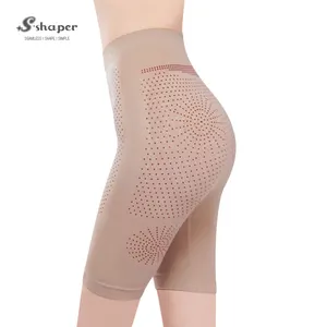 S-整形器减肥裤身体塑造者远红外中期大腿裤子
