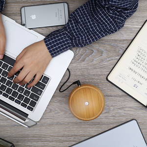 Difusor ultrasónico del aroma de vapor frío <span class=keywords><strong>Lidl</strong></span> aceite esencial <span class=keywords><strong>mini</strong></span> USB humidificador - Product Image 4