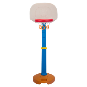 Support de panier de <span class=keywords><strong>basket</strong></span> réglable et portable en plastique écologique pour enfants, idéal pour l'intérieur - Product Image 2