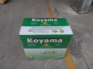 <span class=keywords><strong>แบตเตอรี่</strong></span>รถยนต์ KOYAMA <span class=keywords><strong>12V</strong></span> <span class=keywords><strong>45Ah</strong></span> 51R/NS60L แบบแห้ง รุ่น 46B24L <span class=keywords><strong>แบตเตอรี่</strong></span>ขนาดเล็กแบบแห้ง - Product Image 5