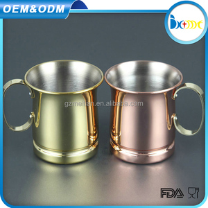 Acero inoxidable cóctel moscú mula <span class=keywords><strong>taza</strong></span> 100% <span class=keywords><strong>de</strong></span> cobre - Product Image 1