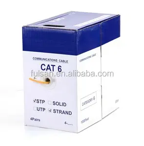 CE ROHS ISO認定工場価格24awg utp cat5eケーブル4ペア