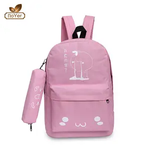 Promotional women name brand oxford backpack bag simple design wholesale school backpacks