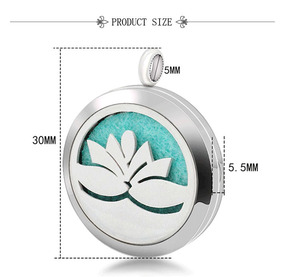 Personnalisé gravé pendentif, arbre de vie pendentif collier, pendentif huile essentielle - Product Image 2