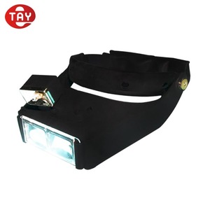 थोक हल्के हेडबैंड मेडिकल मैग्निफायर हेडलाइट आवर्धक ग्लास - Product Image 3