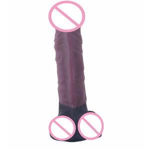 FAAK 19CM Dildo réaliste pour femme Jouet sexuel pour adultes Dildos Pénis en silicone réaliste en caoutchouc Dildo noir pour femmes - Product Image 5