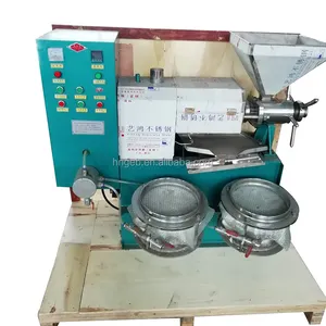 Factory sale mustard oil expeller/flaxseed hot screw oil press/rapeseed oil press machine