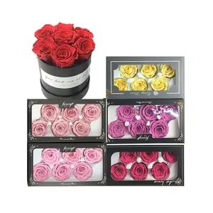 Cajas De Carton Para Flores artisales Rose Eternelle Flower