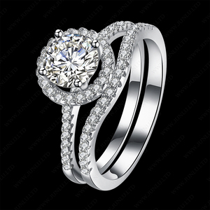 Anillos de <span class=keywords><strong>Mujer</strong></span>, Catálogo de Anillos de Boda, Anillo de Plata de Ley 925 - Product Image 2