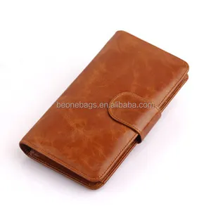 Premium Leather Passport Holder Case Cover RFID Blocking Travel Wallet with Pen Holder Credit Card Slots