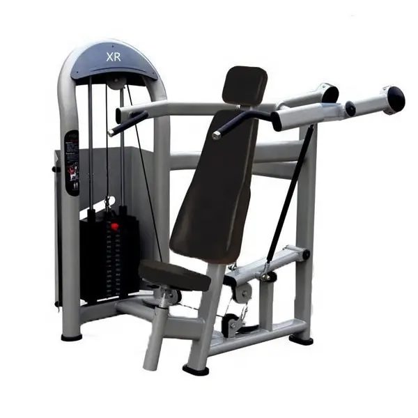 Fitnessapparatuur Zittende Schouderpers Machine Krachttraining Pin Geladen Commerciële Fitnessmachine