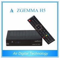 Topping — décodeur de satellite ZGEMMA H5, pour télévision web, gratuit à air, DVB S2 + DVB T2/C