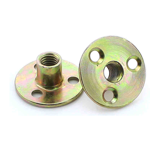 ملون زنك ثلاثة فتحات 1 اليونانية فتحة قفل مكسرات صحية الجوز مقص M6 لولبي ولوحة تنحيف b18.2.4m Er32 الجوز M6 M8 M10 - Product Image 1