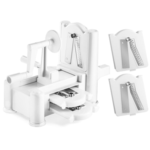 Dụng Cụ Cắt Và Gọt Vỏ Bán Chạy Nhất Thép Không Gỉ <span class=keywords><strong>5</strong></span> Lưỡi Xoắn Ốc - Product Image 1