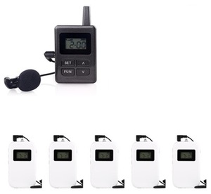 Wireless <strong>Tour</strong> <strong>Guide</strong> Walkie Talkie Microphone <strong>System</strong> - Product Image 2