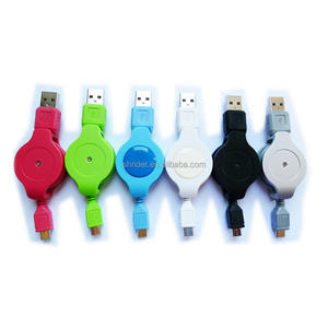 OEM Logo plat Rétractable <span class=keywords><strong>USB</strong></span> 2.0 vers Micro <span class=keywords><strong>USB</strong></span> chargeur câble <span class=keywords><strong>enrouleur</strong></span> - Product Image 6
