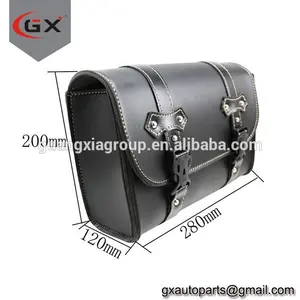 मोटरसाइकिल गौण काठी बैग पु चमड़े की ओर बैग 28*12*20 cm उपकरण बैग