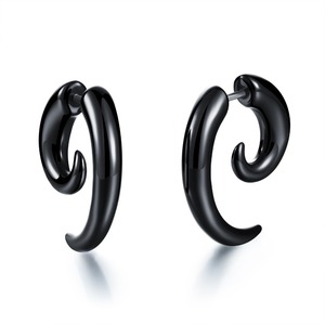 Boucles d'oreilles en acrylique Simple, Simple et extensible, <span class=keywords><strong>piercing</strong></span> en spirale, 12 pièces - Product Image 1