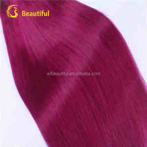 Nueva llegada teje straight hair Bundles, original tramas del pelo 8a pelo virginal sin procesar - Product Image 2