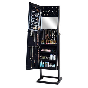 อุปกรณ์จัดเก็บเครื่องประดับแบบหมุนได้กระจก - Product Image 4