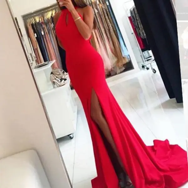 Encuentre el mejor fabricante de vestidos corte sirena rojo y corte sirena rojo para el mercado de hablantes de spanish en alibaba.com