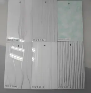 1Mm Tấm Acrylic Độ Bóng Cao Laminate Tấm Cho Cửa Tủ