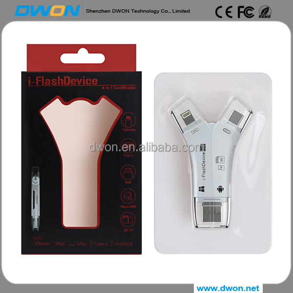 Все в одном высокоскоростной USB SD Card Reader устройство чтения карт памяти для TF/SD карты