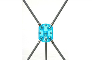 مرنة البسيطة X حامل شعارات صغيرة وخفيفة الجدول X-موقف - Product Image 2