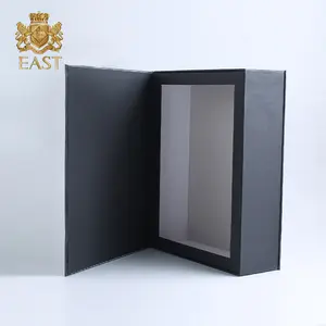 Customize Embossing Printing Cardboard Magnet Wine Paper Gift Box