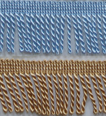 Оптовая продажа, отделка бахромой для занавесок из 100% полиэстера