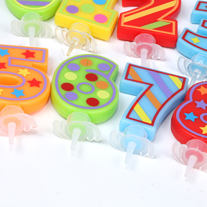 <span class=keywords><strong>Velas</strong></span> de Cumpleaños de Parafina de Alta Calidad con Números del 0 al 9 para Fiestas Infantiles, Ecológicas, sin Humo, Decoración para el Hogar, Pascua, Año Nuevo - Product Image 2