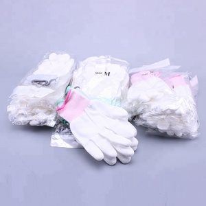Factory Direct Sales <strong>Knitted</strong> Nylon PU Antistatic Material Finger Coated Hand Safety Work <strong>Gloves</strong> - Product Image 6