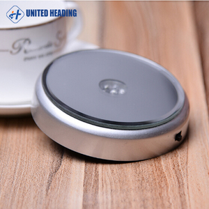 9cm đường kính màu bạc pin Powered Vòng LED pha lê cơ sở ánh sáng - Product Image 3