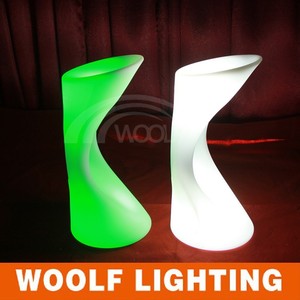 Design moderne led lumineux nuit cub bar tabouret - Product Image 5