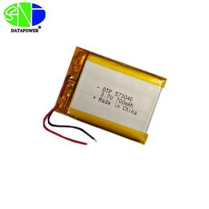 DTP 573040 recargable LI-ION 3,7 V 700 mAh lipo batería con KC UL certificado - Product Image 5