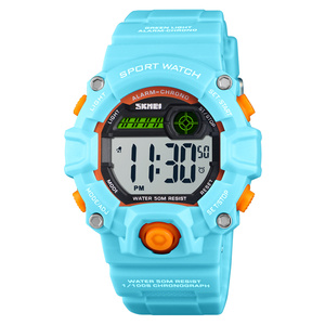 Dei Ragazzi di modo Delle Ragazze SKMEI 1484 Impermeabile Dual Time <span class=keywords><strong>Digitale</strong></span> di Sport Bambini <span class=keywords><strong>Orologio</strong></span> <span class=keywords><strong>Da</strong></span> <span class=keywords><strong>Polso</strong></span> per I Bambini - Product Image 3