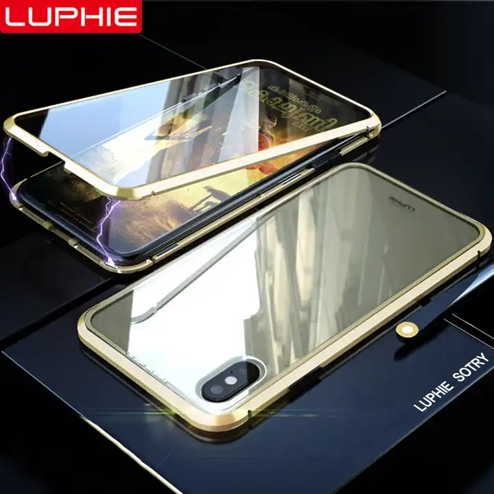 Wholesale LUPHIE 360 Magnetic Case For iPhone XS Max XR 8 7 Plus Cover Front Back Glass Case For Magnet Case From m.alibaba.com