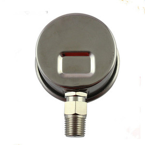 1.5 "(40mm) 모든 스테인리스 스틸 바닥 연결 글리세린 충전 압력계/압력 게이지 - Product Image 2