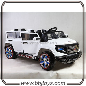 Batería Electrónica operado niños juguete paseo en coche con dos baterías, cuatro asientos coche de pedales - Product Image 5