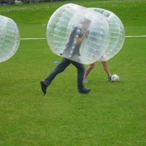 Safey Costume avec TPU boule de gomme à bulles gaint <span class=keywords><strong>pas</strong></span> <span class=keywords><strong>cher</strong></span> bulle <span class=keywords><strong>ballon</strong></span> de soccer martini verre - Product Image 5