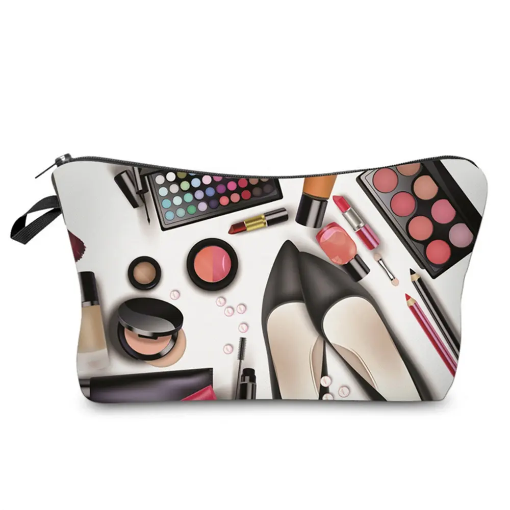 Wholesale Loomiloo Designer High Quality Stylish Accessories Print Small Makeup Bag Cosmetic Bag