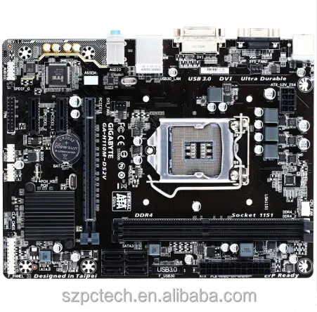 Original product GIGABYTE H110M-DS2V motherboard Intel H110/LGA1151 M-ATX motherboard