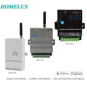 GSM Gate Opener 2G/3G APP Control 1 Channel And 2 Channels GSM SMS Remote Control Switch GSM Free Phone Call Gate Opener