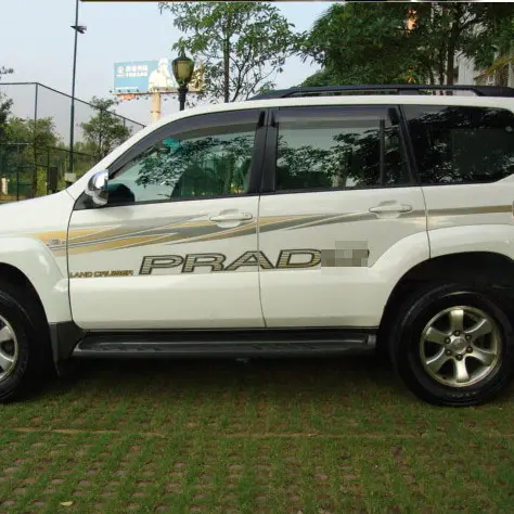 3M coche etiqueta engomada del cuerpo de Land Cruiser Prado nombre para Toyota Land Cruiser Prado LC120 2003-2009