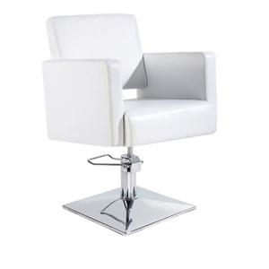 Chaise de barbier inclinable en gros, chaise de salon tout usage blanche, mobilier de salon de coiffure, chaise de barbier pas chère pour salon de coiffure - Product Image 6